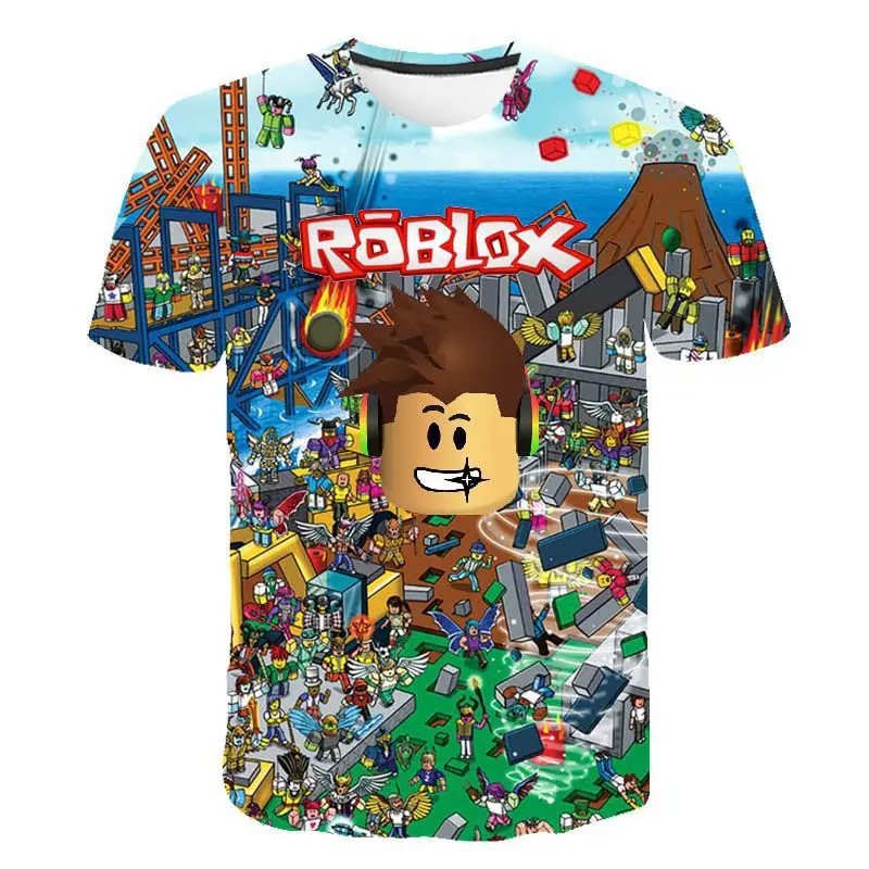 2026 Roblox kid T shirt Boys G - Street Fashion Roblox บทวิจารณ์และราคา