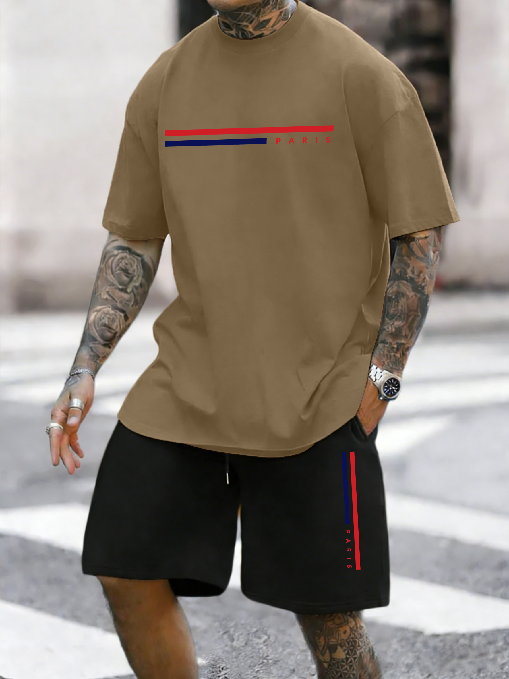 Paris Line Simple Pattern Summ - Street Fashion In Paris บทวิจารณ์และราคา