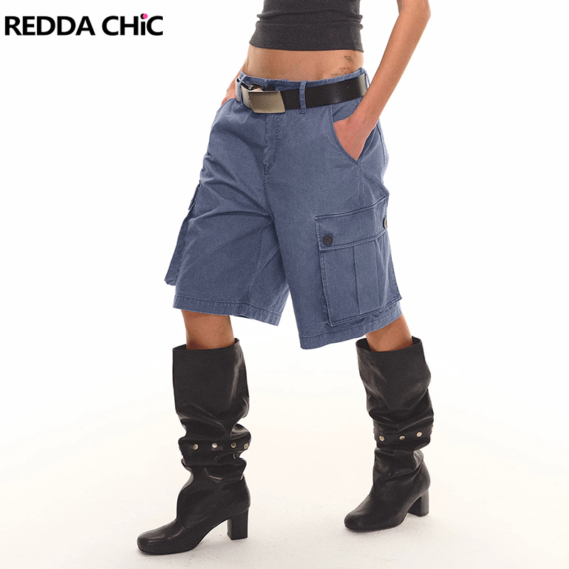 REDDACHiC Women's Cargo Jean S - Cargo Pant Wide บทวิจารณ์และราคา