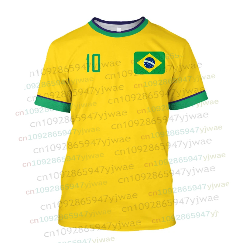 Brazil Flag Map 3D Print TShir - Street Fashion Brazil บทวิจารณ์และราคา