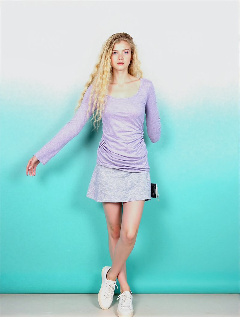 Long Sleeved T Shirts Womens W - Street Fashion China Beautiful Girls บทวิจารณ์และราคา