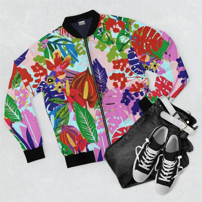 New Men's Jacket African Style - Street Fashion Graffiti บทวิจารณ์และราคา